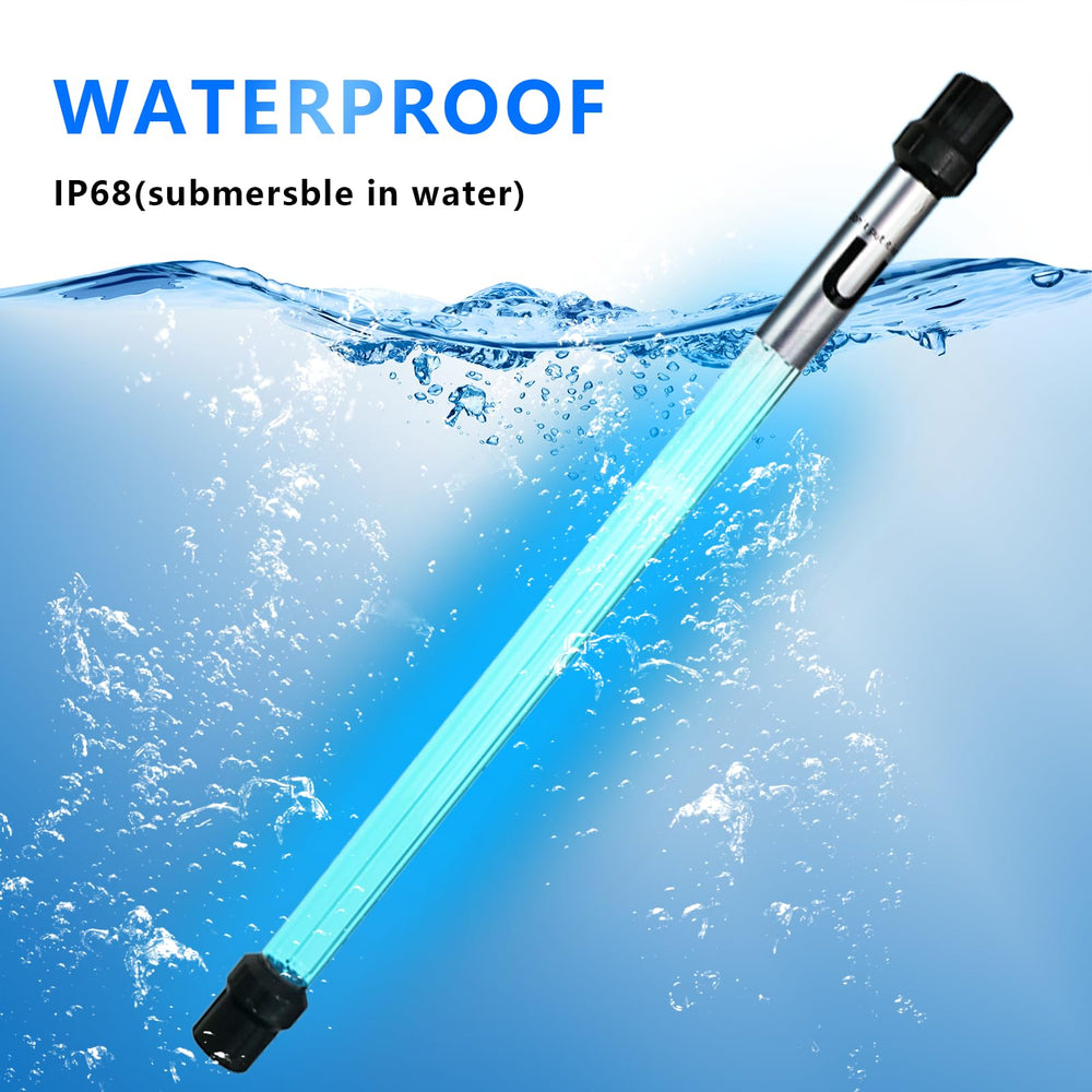 coospider-repta uv-light-quartz-glass shows high light penetration for stronger disinfection.