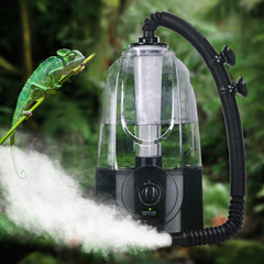 COOSPIDER reptile mister front view shows compact, quiet terrarium humidification.