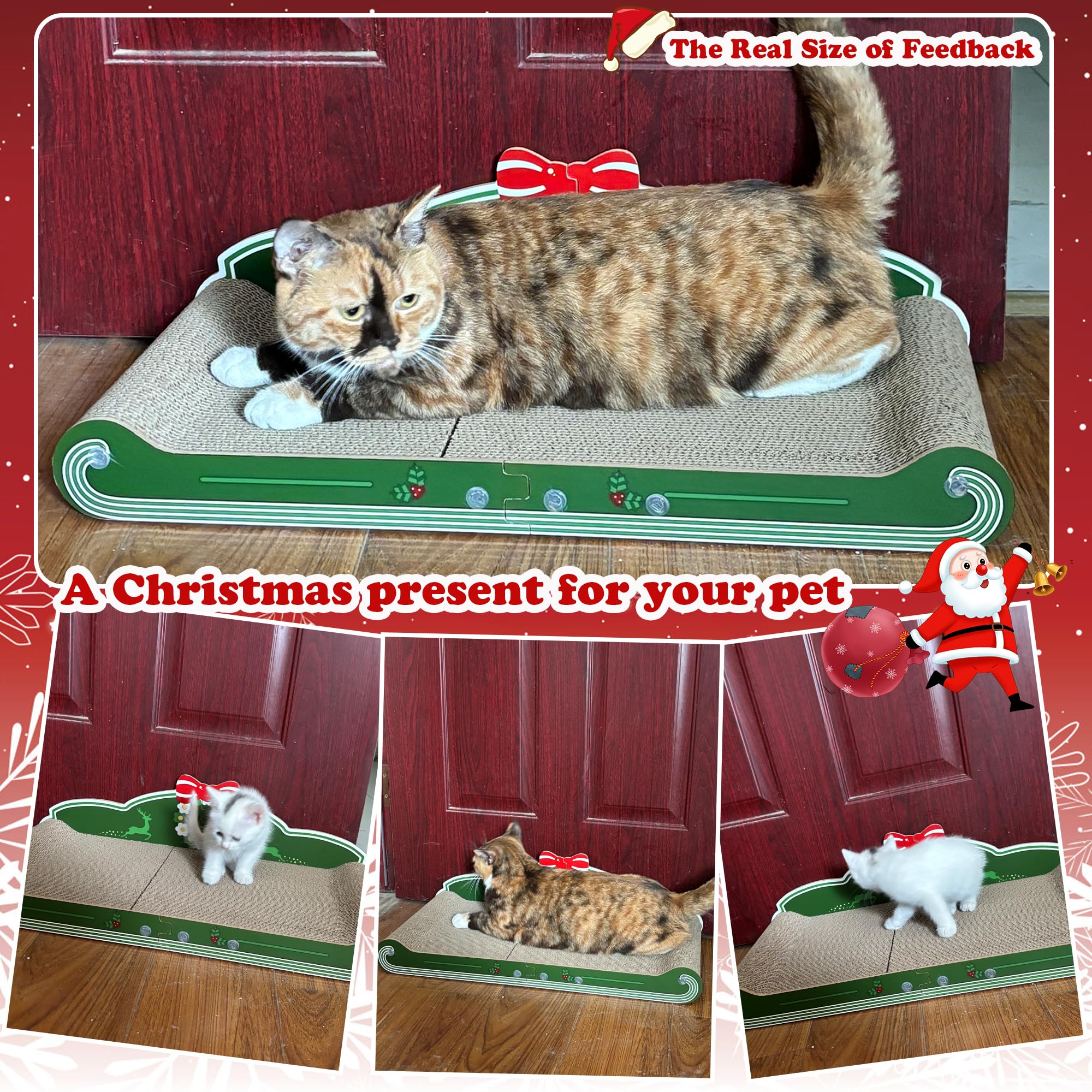 COOZMENT sofa-scratching-couch backrest-arms invites cats to lean and lounge comfortably.