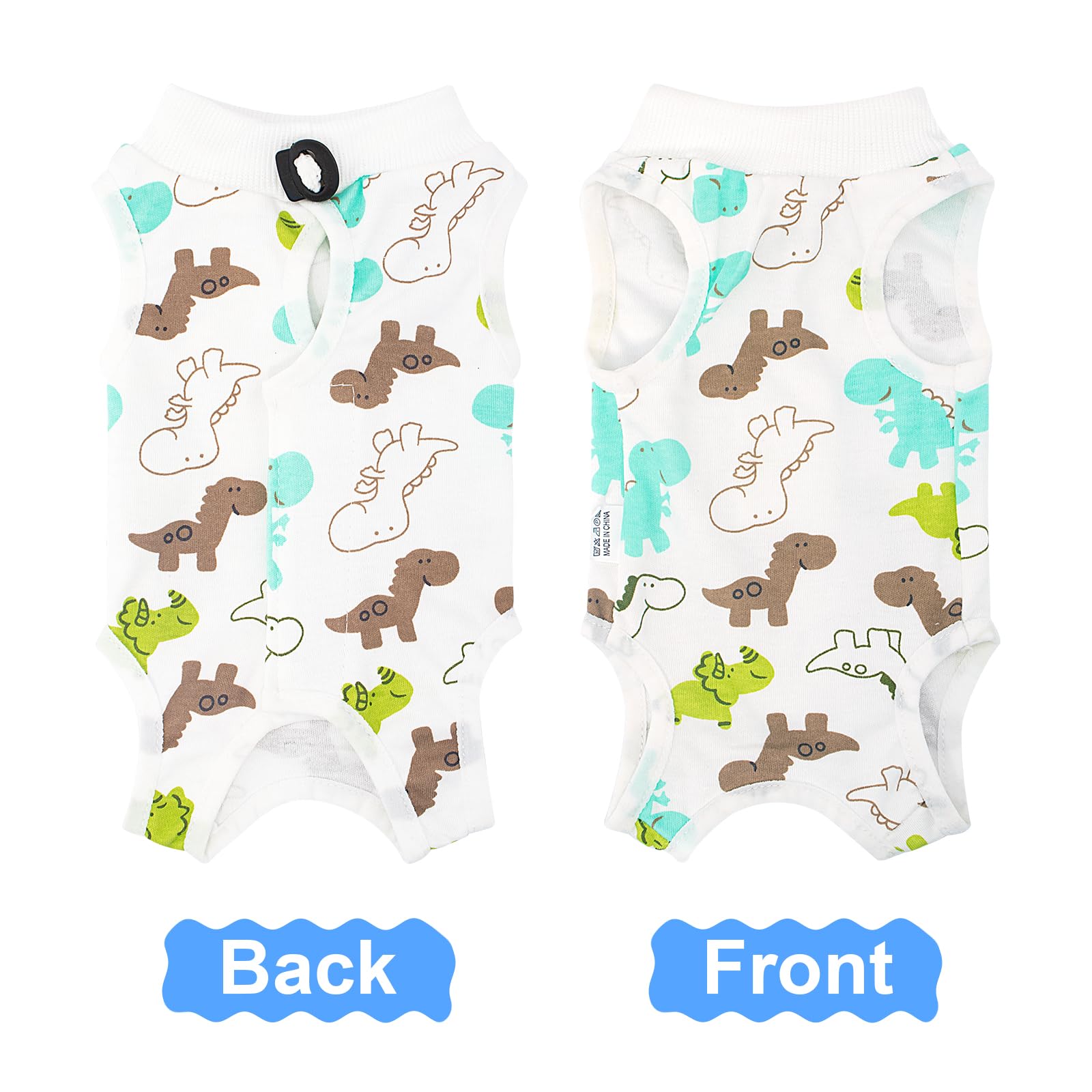Coppthinktu cat recovery suit anti-licking design reduces licking or scratching