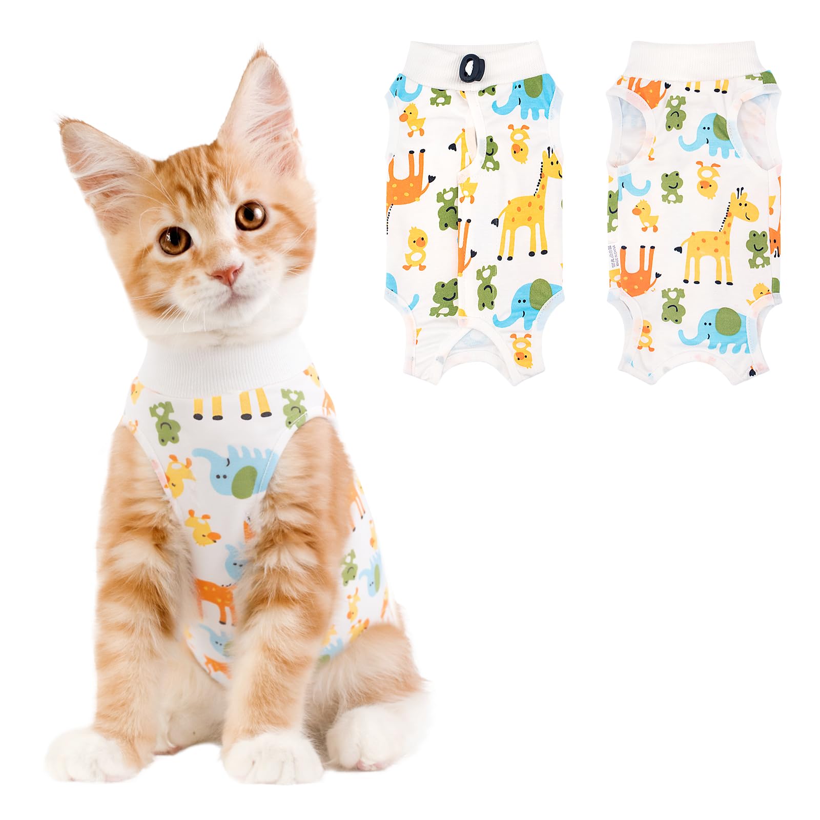 Coppthinktu Cat Recovery Suit breathable fabric for post-surgery comfort