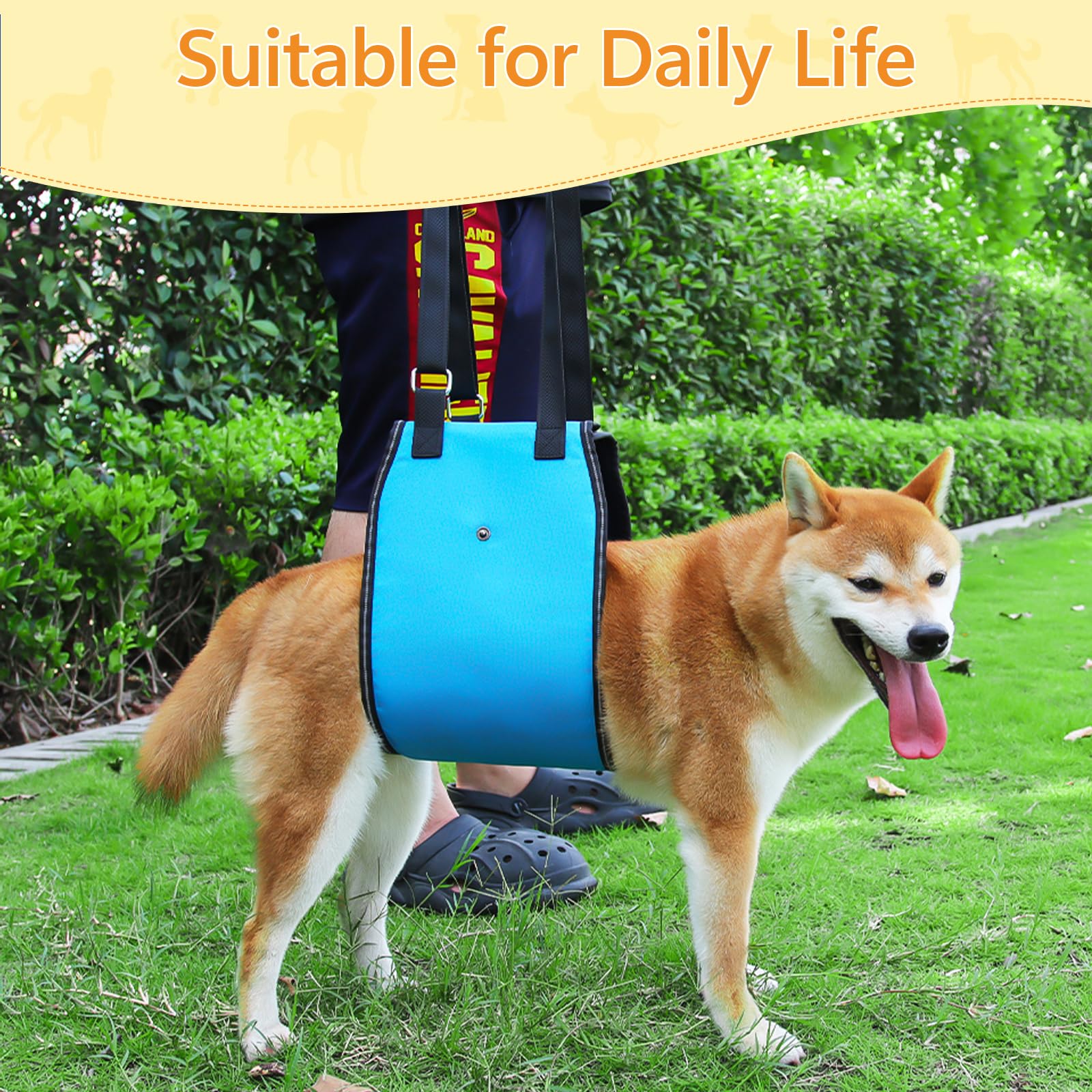 Coppthinktu dog lift harness durable fabric for daily use
