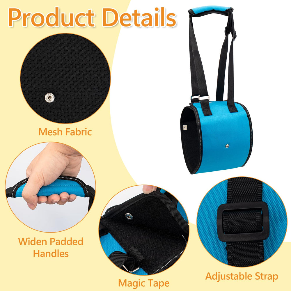 Coppthinktu dog lift harness padded handles ease lifting