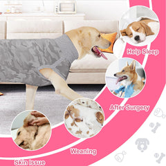 Coppthinktu dog onesie excretion design with pee-pad interlayer keeps dogs clean.