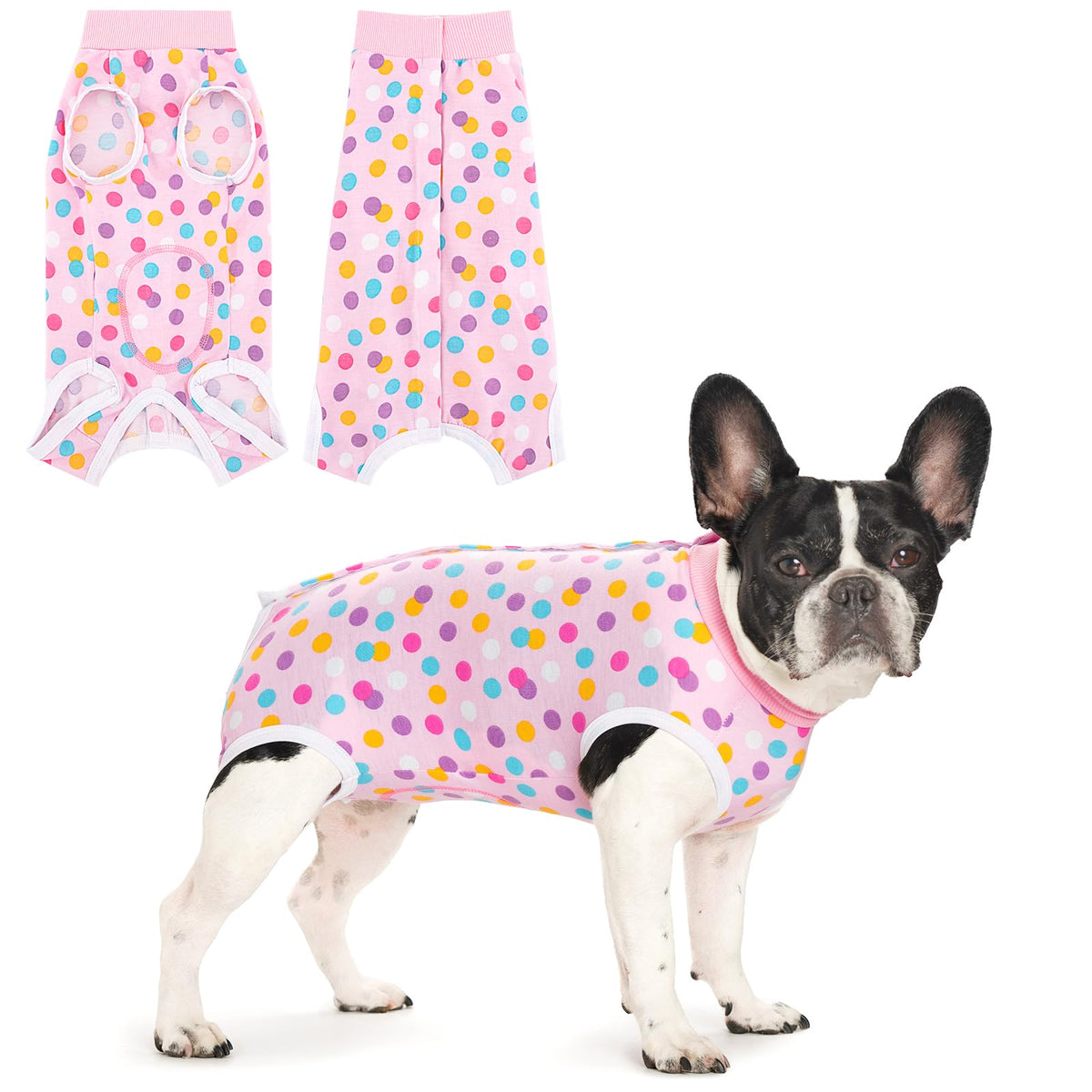 Coppthinktu Recovery Suit back-closure for easy on/off and secure fit.