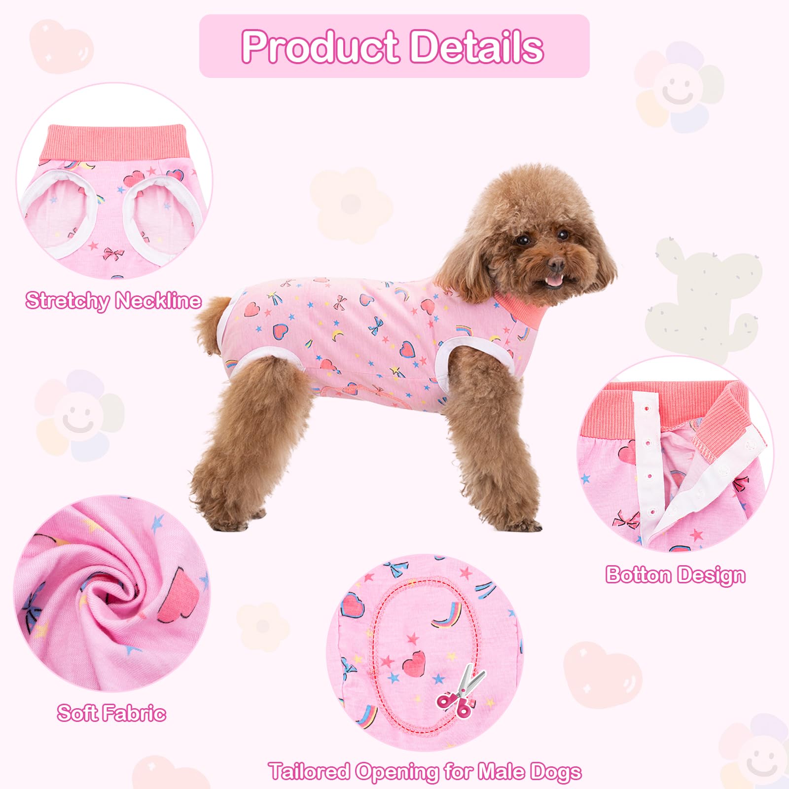 Coppthinktu Recovery Suit dogs potty-opening highlights convenient excretion design for quick breaks