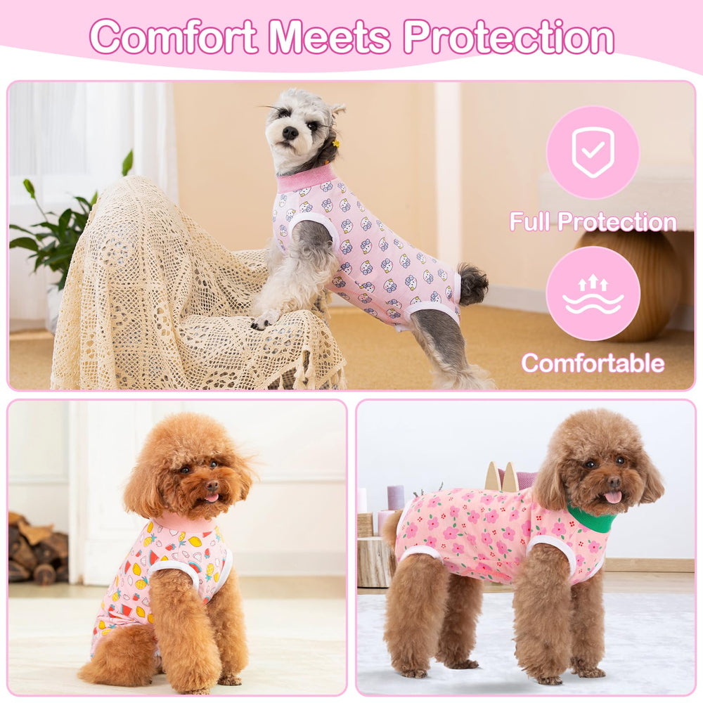 Coppthinktu Recovery Suit inner-abdomen-opening supports easy potty breaks.