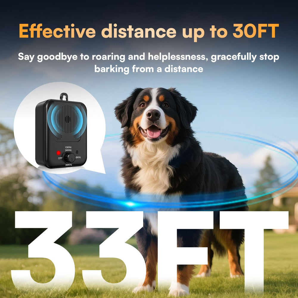Coprisin automatic bark control device detects barking and responds without supervision.