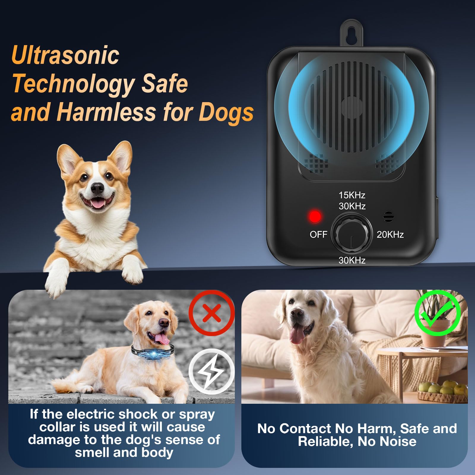 Coprisin ultrasonic dog bark deterrent outdoors delivers humane, consistent quiet.