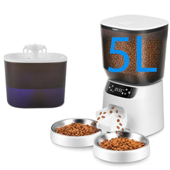 CORGOTE automatic feeder front view for reliable scheduled meals.