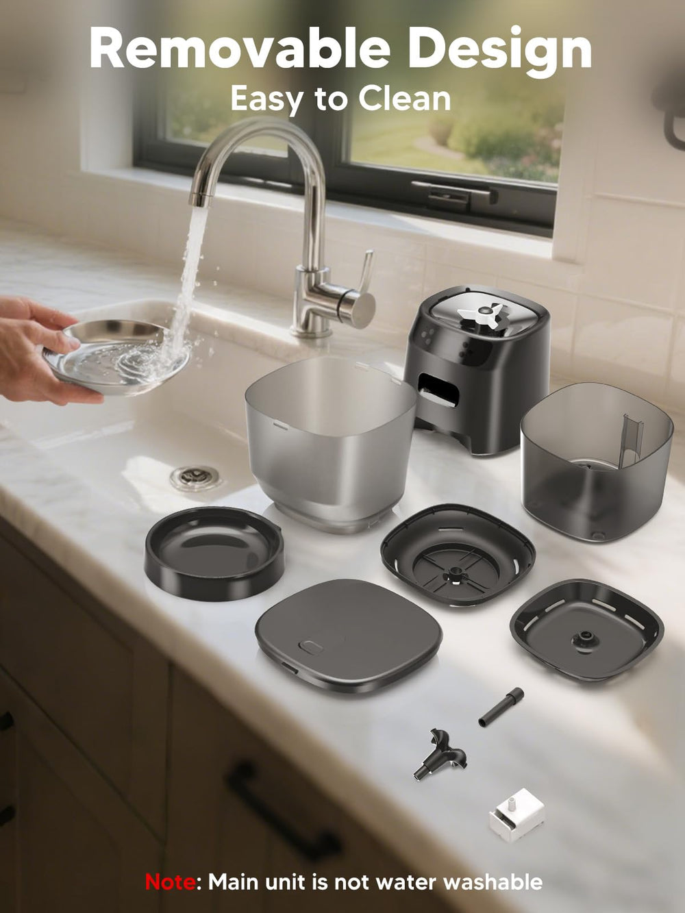 CORGOTE easy-clean detachable parts simplify weekly maintenance.