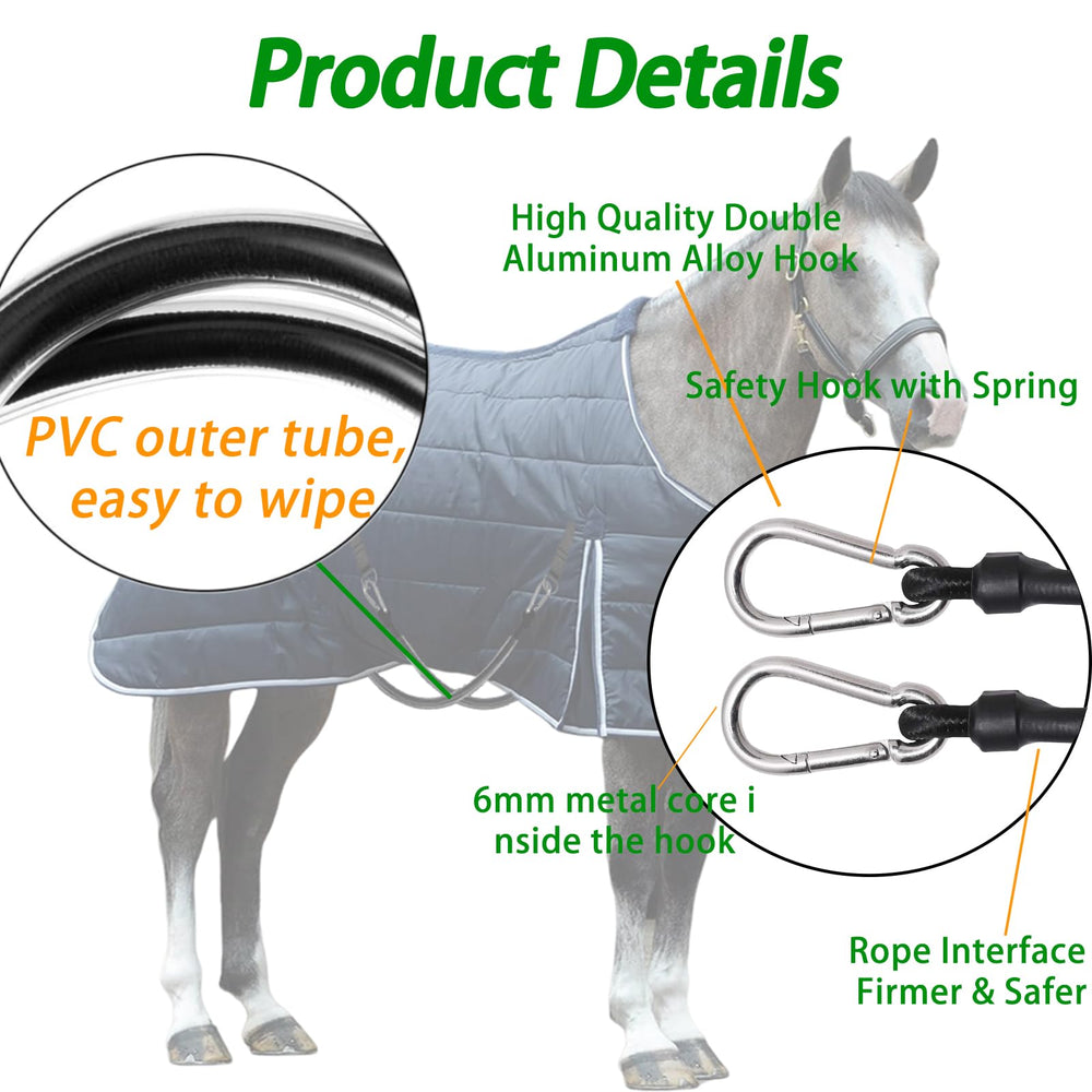 Corztg adjustable 16-27in leg straps showcase universal fit across most blankets.
