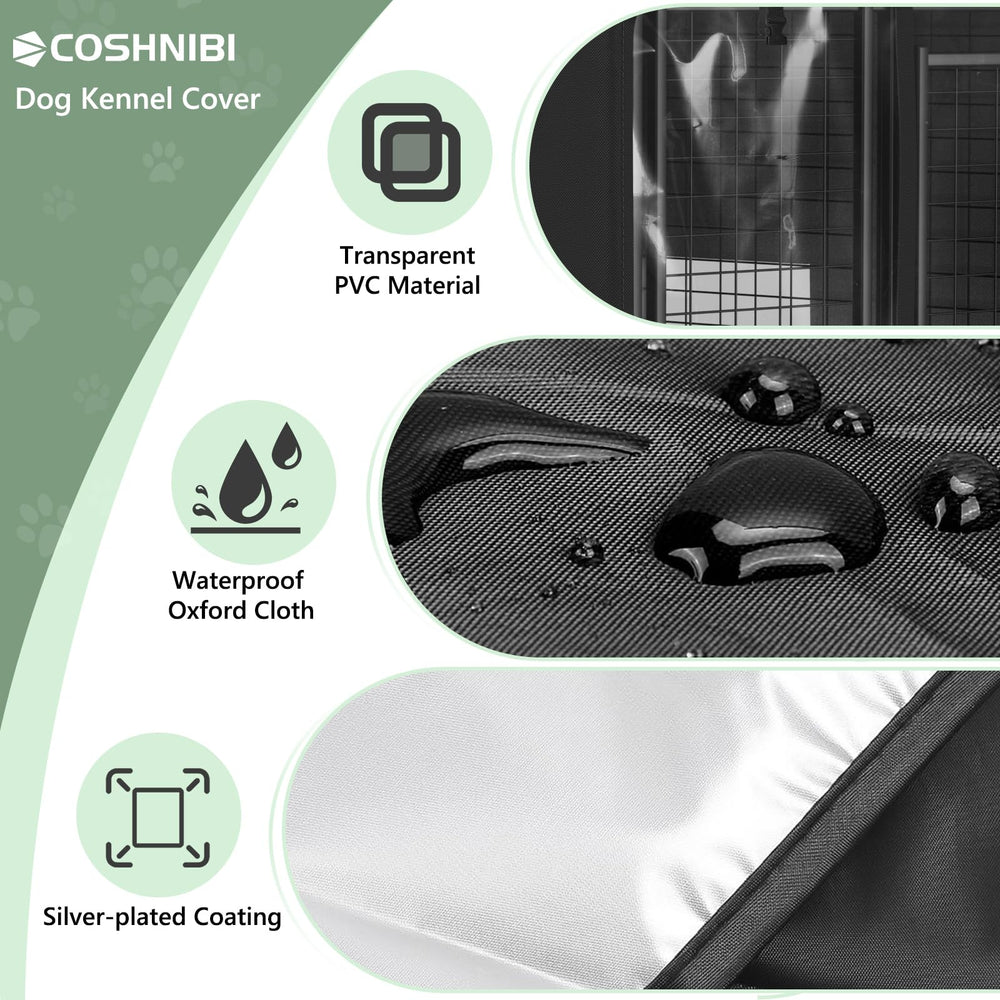 COSHNIBI roll-up sides allow interaction without opening the cover.
