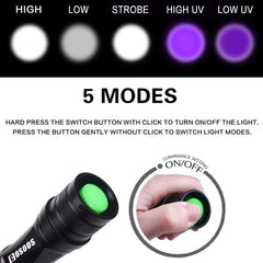 COSOOS brighter-led-contrast emphasizes 500-lumen power for outdoor exploration and emergency lighting.