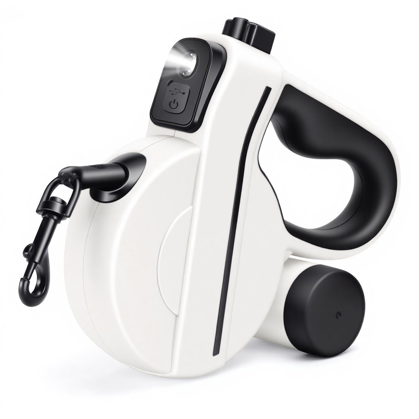 COSOWO retractable leash with 360° tangle-free design for smooth control on walks