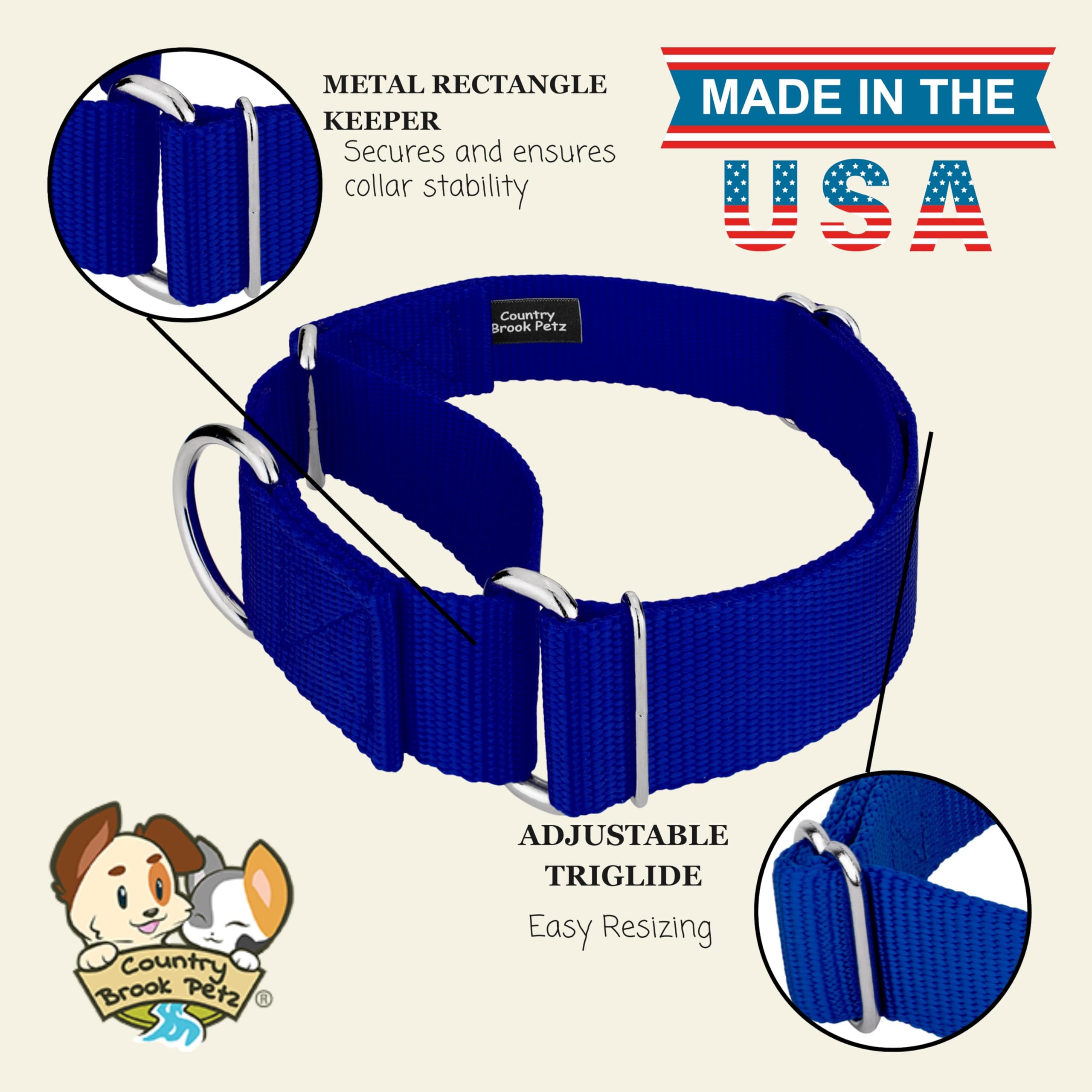 Country Brook Petz HossFit Jr escape-proof design supports confident daily walks