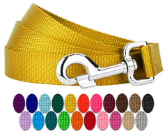 Country Brook Petz everyday nylon leash closeup shows strong hardware for daily walks