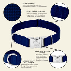 Country Brook Petz soft nylon texture highlighting comfortable wear against neck.
