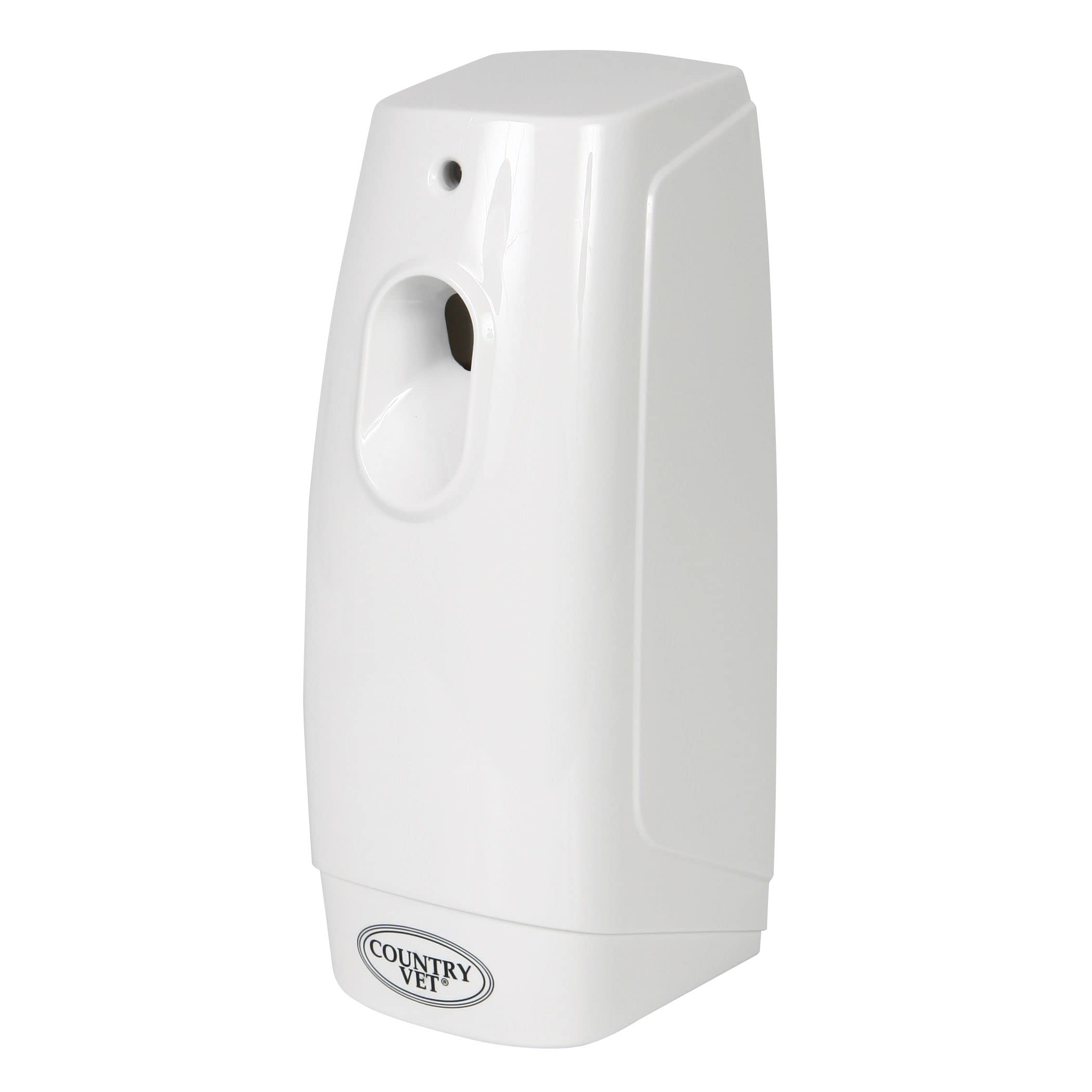 Country Vet automatic dispenser mounted in stall for 24-hour protection