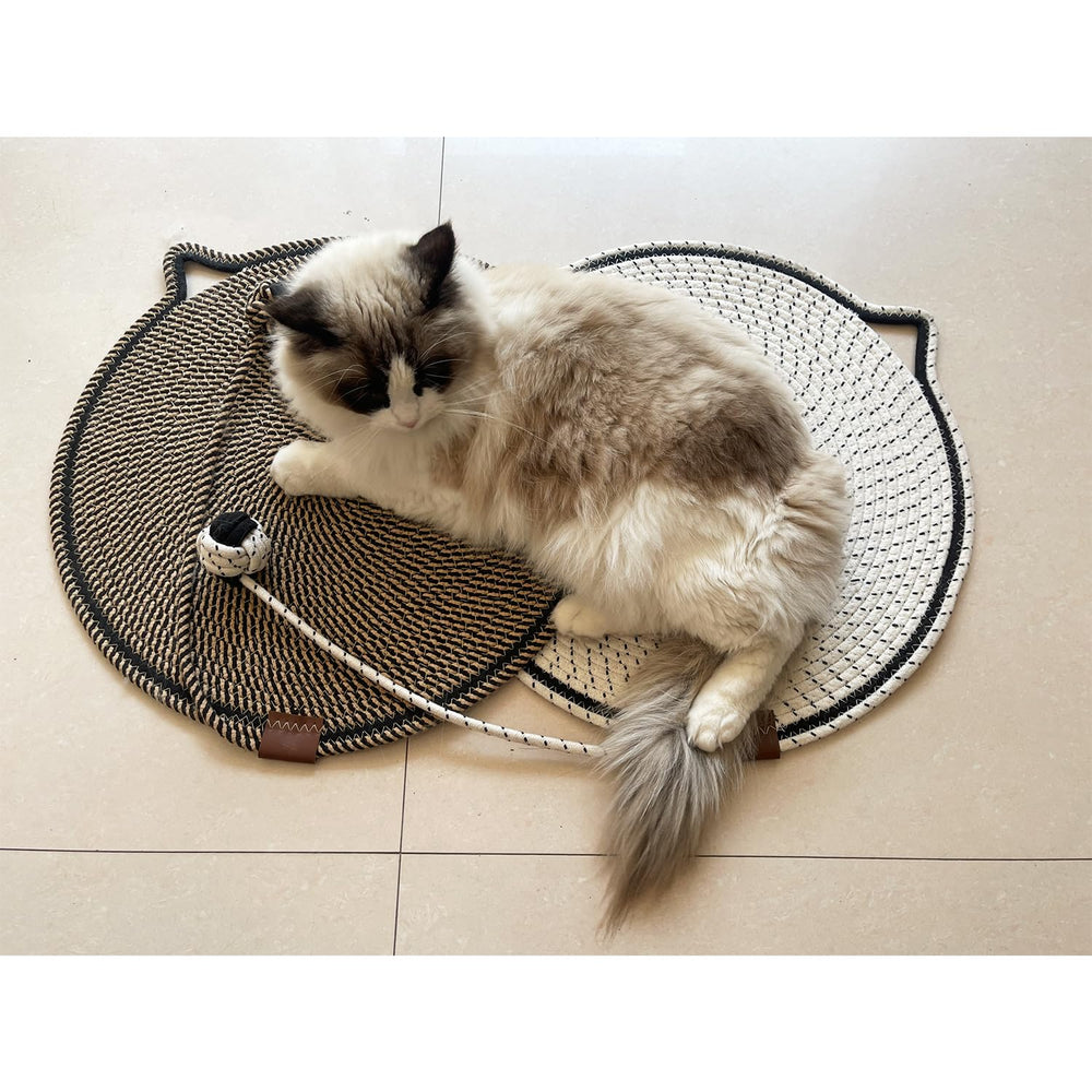 Covecozy Cat Scratcher Mat floor-bed-wall mount potential for space-saving setup.