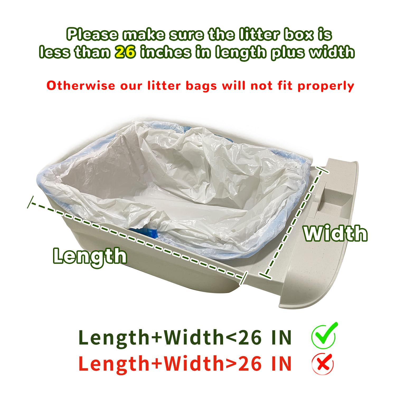 CoveCozy-compatible bags for NeakasaM1 and Autoscooper 11.