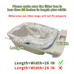 CoveCozy-compatible bags for NeakasaM1 and Autoscooper 11.