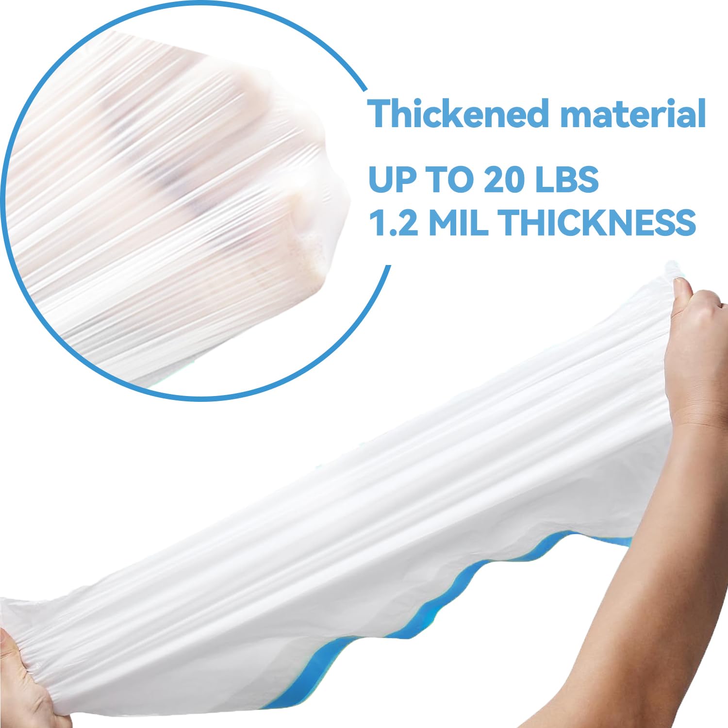 CoveCozy large 27x13 inch litter bags for big boxes.