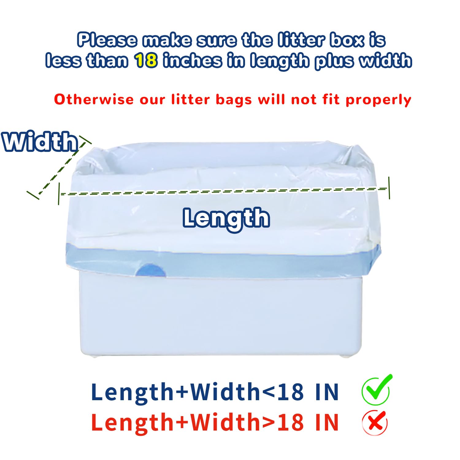 CoveCozy extra large litter liners offer durable, leak-proof construction.