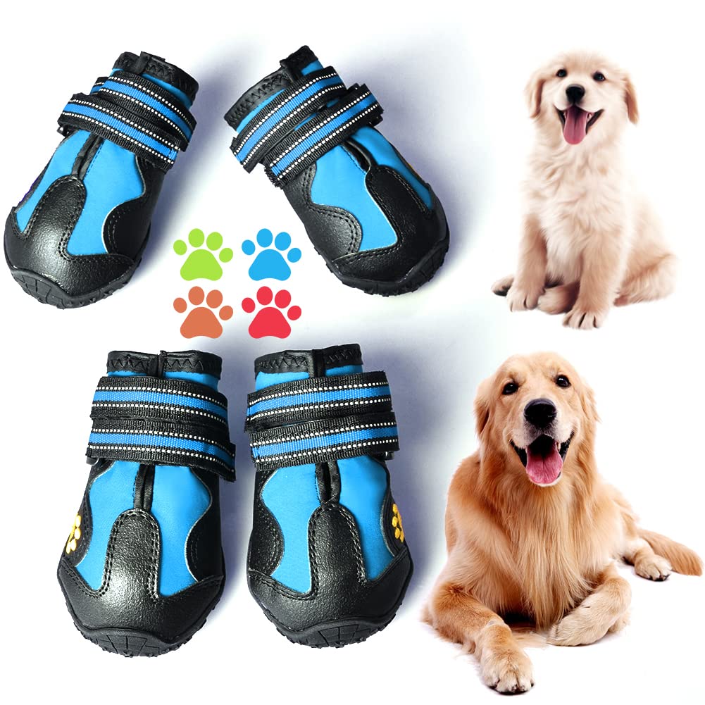 CovertSafe dog boots with non-slip sole provide secure footing on outdoor surfaces.