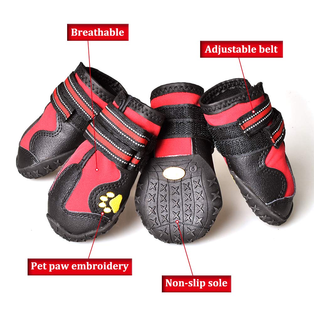 CovertSafe& soft hand-washable paw embroidery boots for easy maintenance