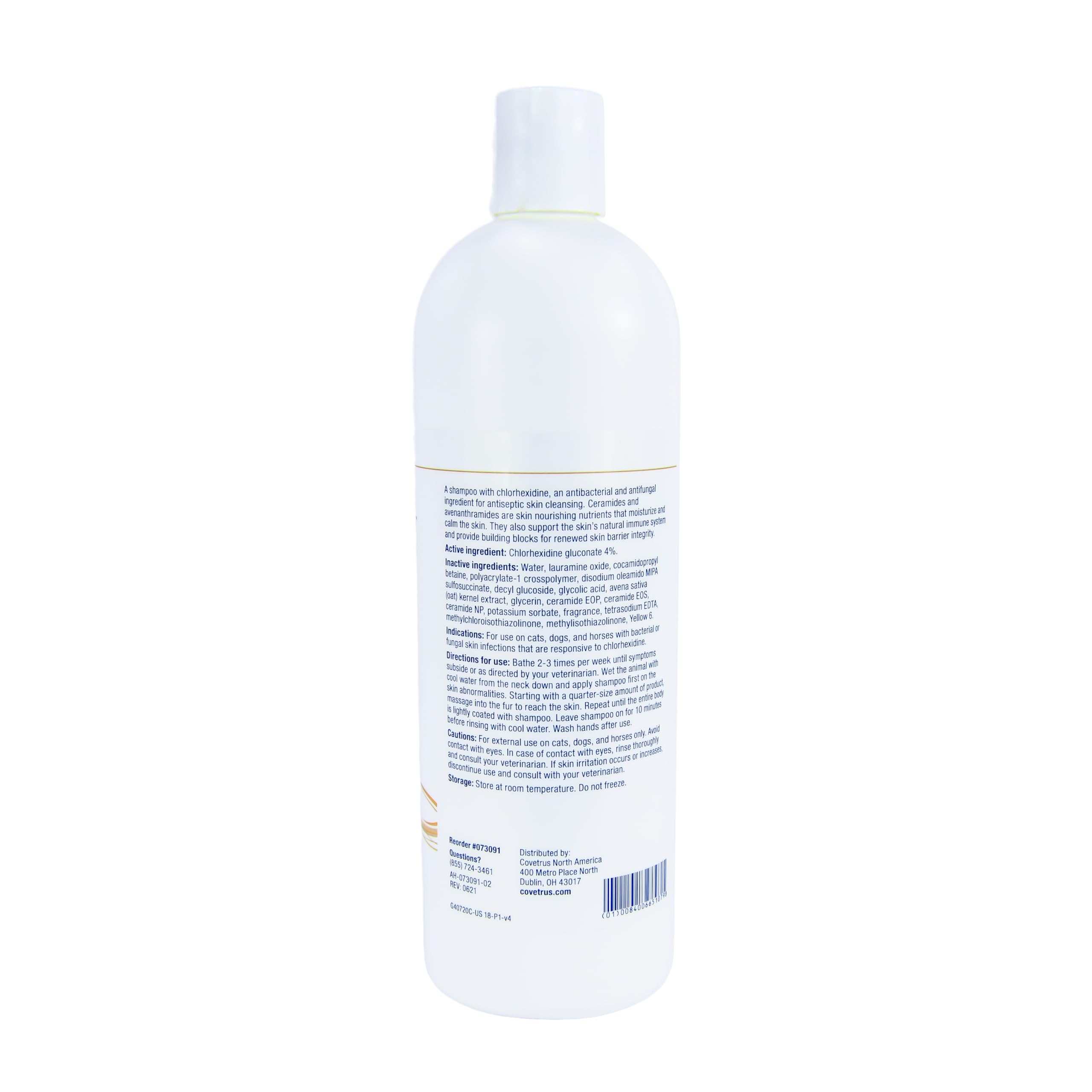 Covetrus CeraSoothe CHX con ceramidas, hidratación para piel sensible