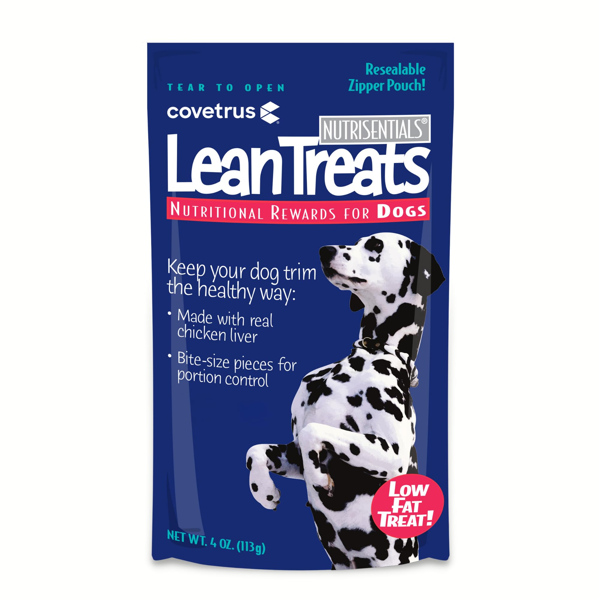 Covetrus Nutrisential Lean Treats suitable for dogs of all sizes with soft texture.