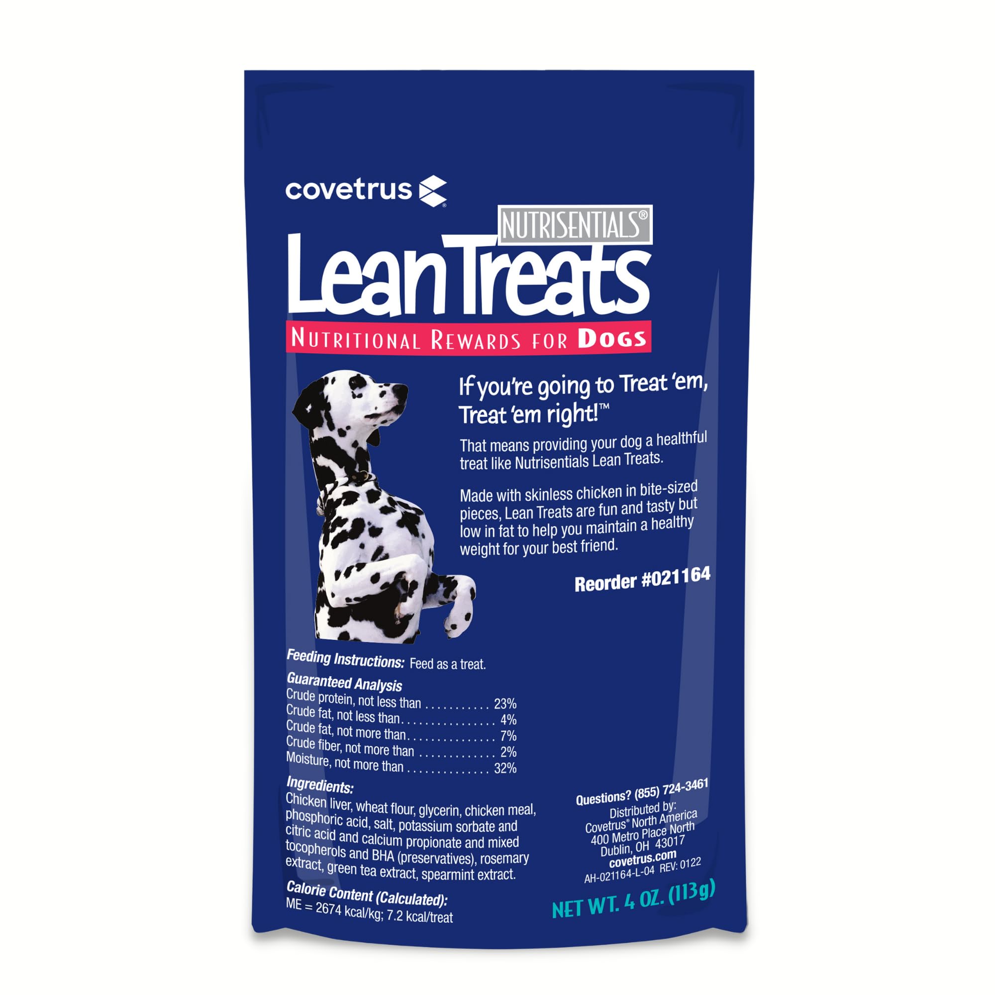 Covetrus Nutrisential lean treats soft texture shot highlighting easy chewing.