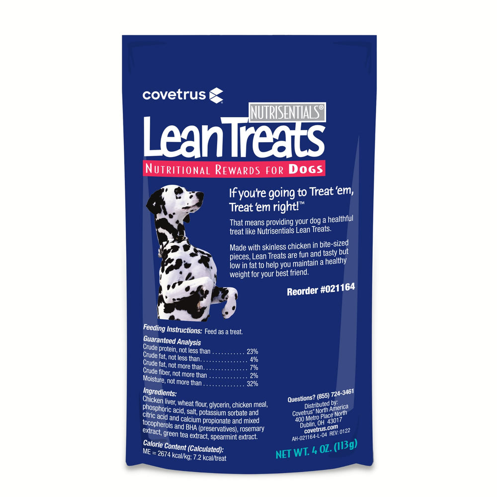 Covetrus Nutrisential lean treats soft texture shot highlighting easy chewing.