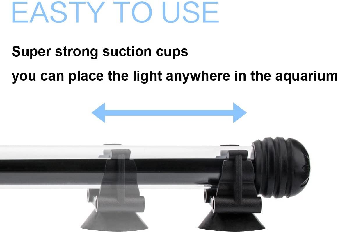 COVOART 42 LED beads deliver bright, even illumination across your tank