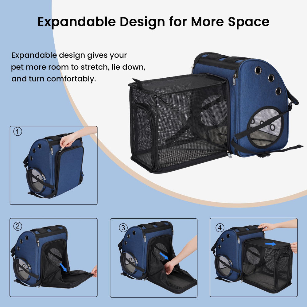 COVONO internal dimensions reveal roomy space for small animals to move