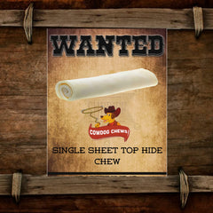 Cowdog Chews odorless rawhide keeps homes free from strong smells