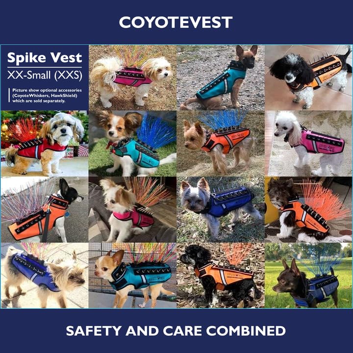 CoyoteVest SpikeVest easy-clean design for hand wash and air dry