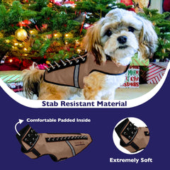 CoyoteVest SpikeVest side view emphasizes reflective visibility during dusk