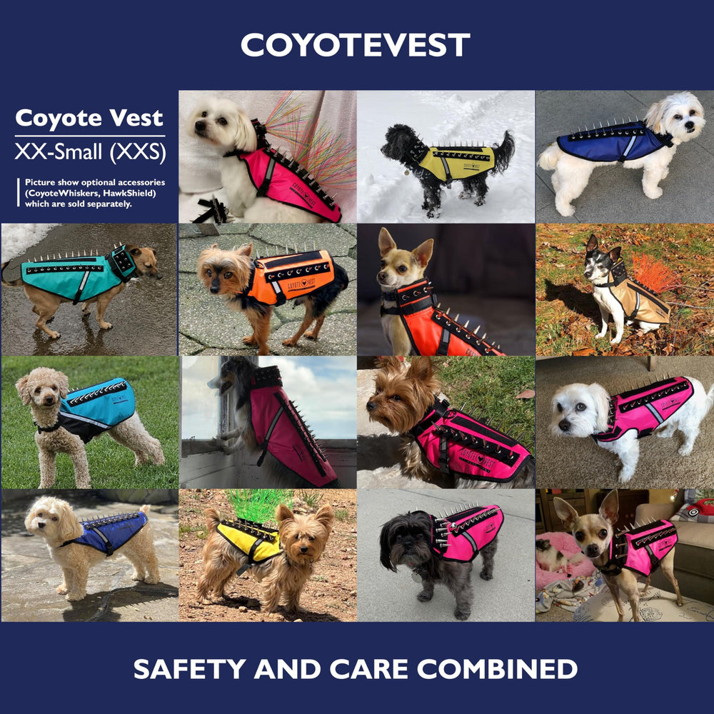 CoyoteVest waterproof durable materials support all-weather wear