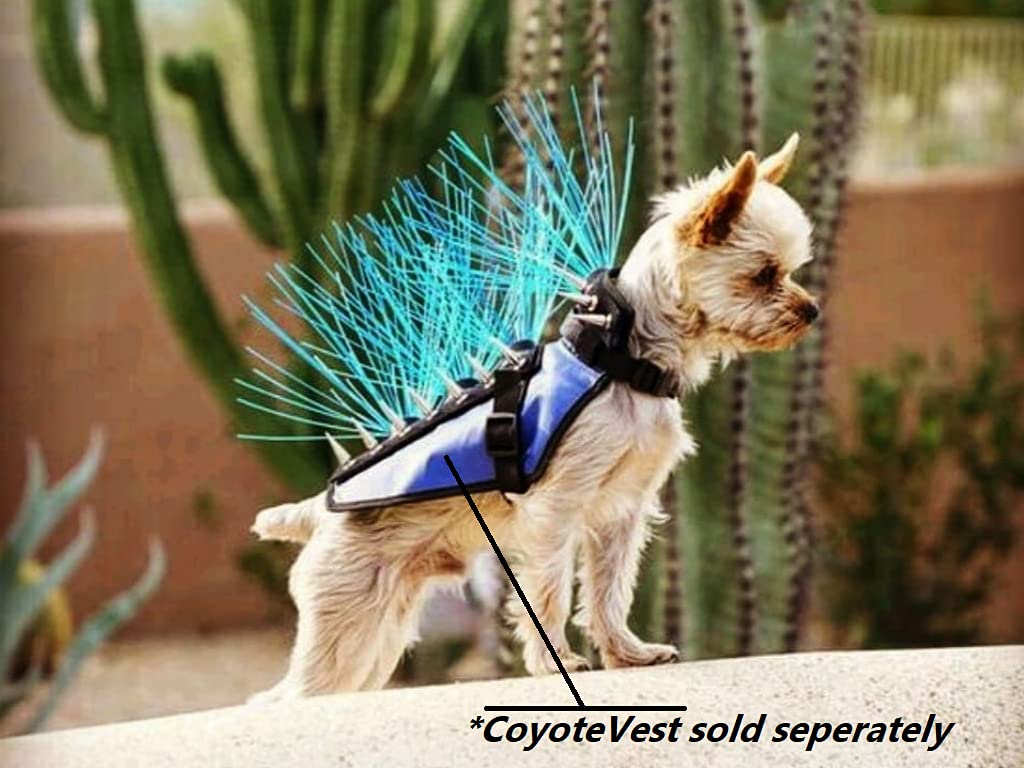 CoyoteWhiskers velcro attachment on CoyoteVest enables quick, tool-free adjustments.