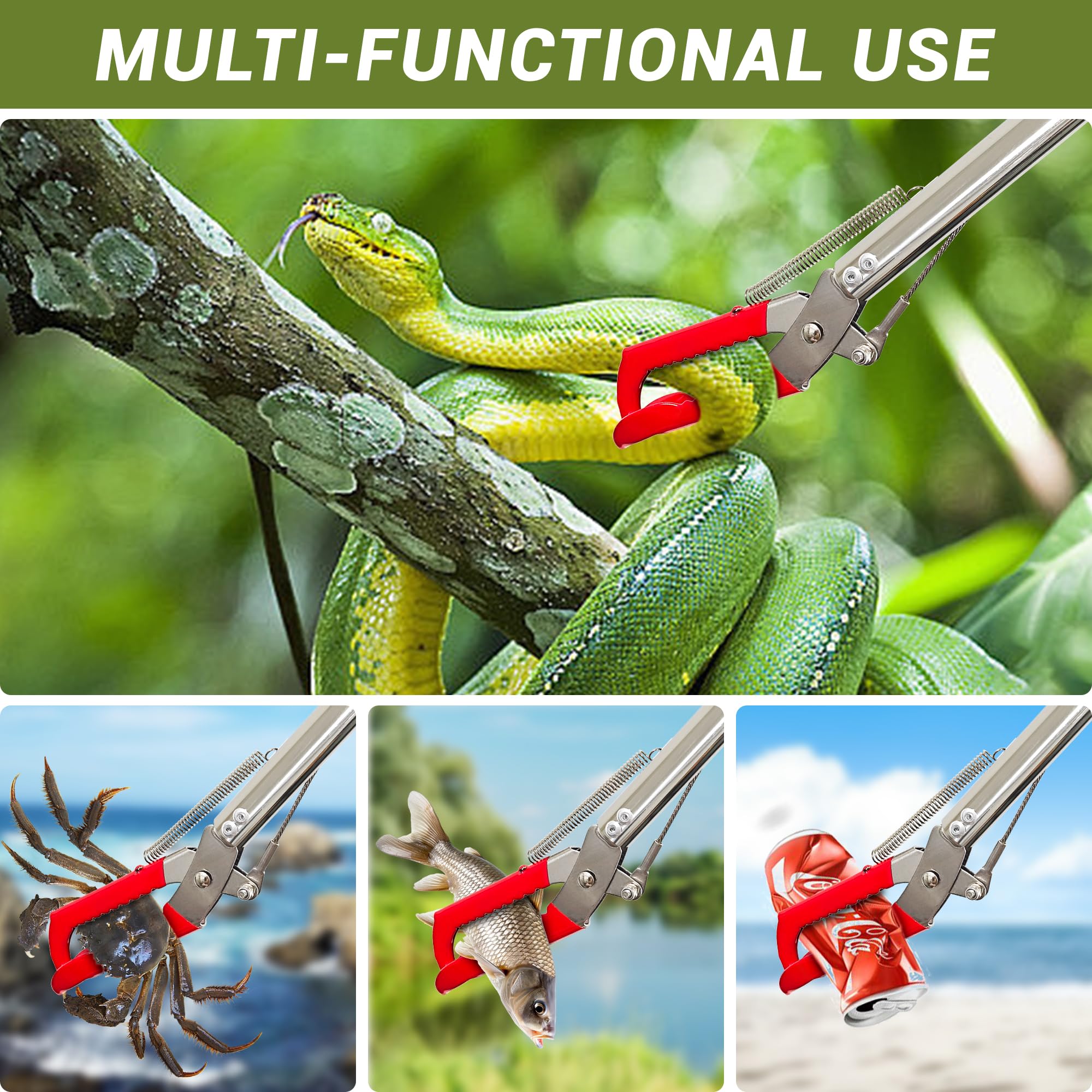 COYXiCE camping and fishing-ready tool demonstrates versatile outdoor use.