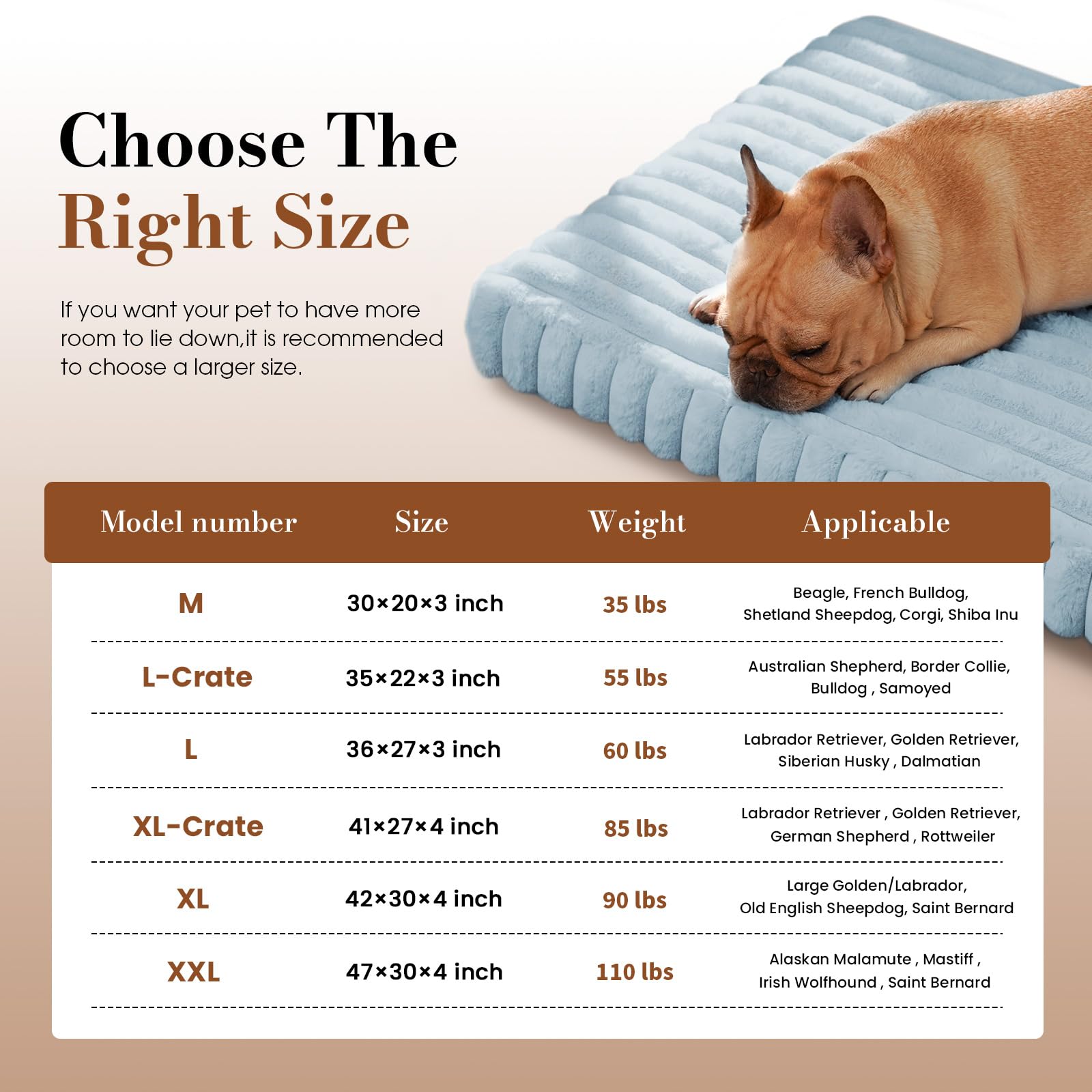 Cozila bed features a non-slip bottom to stay in place on any floor.