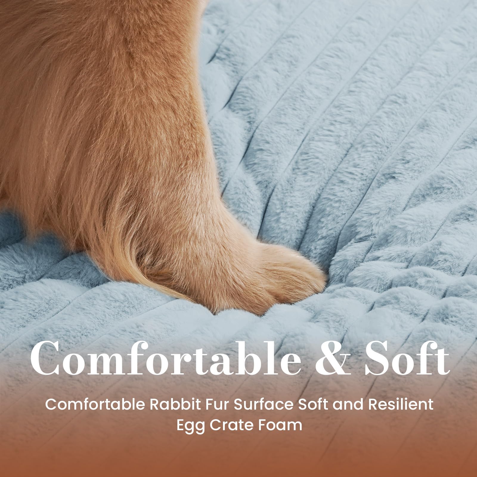 Removable cover on the Cozila bed for easy machine washing and quick refreshes.