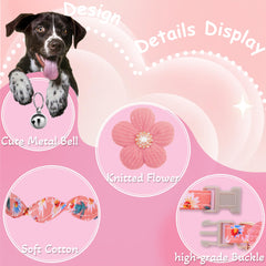 COZIRAE dog collar adjustable roll buckle for a comfy, secure fit.