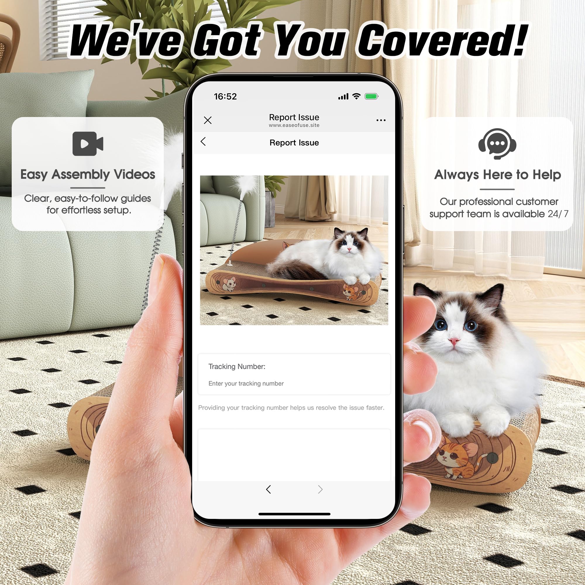 COZIVVOVV Assembly Manual for quick, easy setup