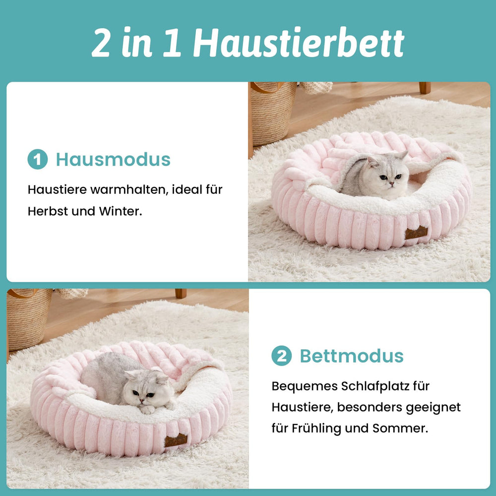 COZY KISS bed features non-slip bottom to prevent sliding.