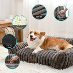 COZY KISS Cat Couch inner filling demonstrates resilient foam for lasting support