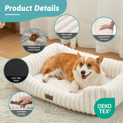 COZY KISS anti-slip bottom demonstrates stable placement on floors
