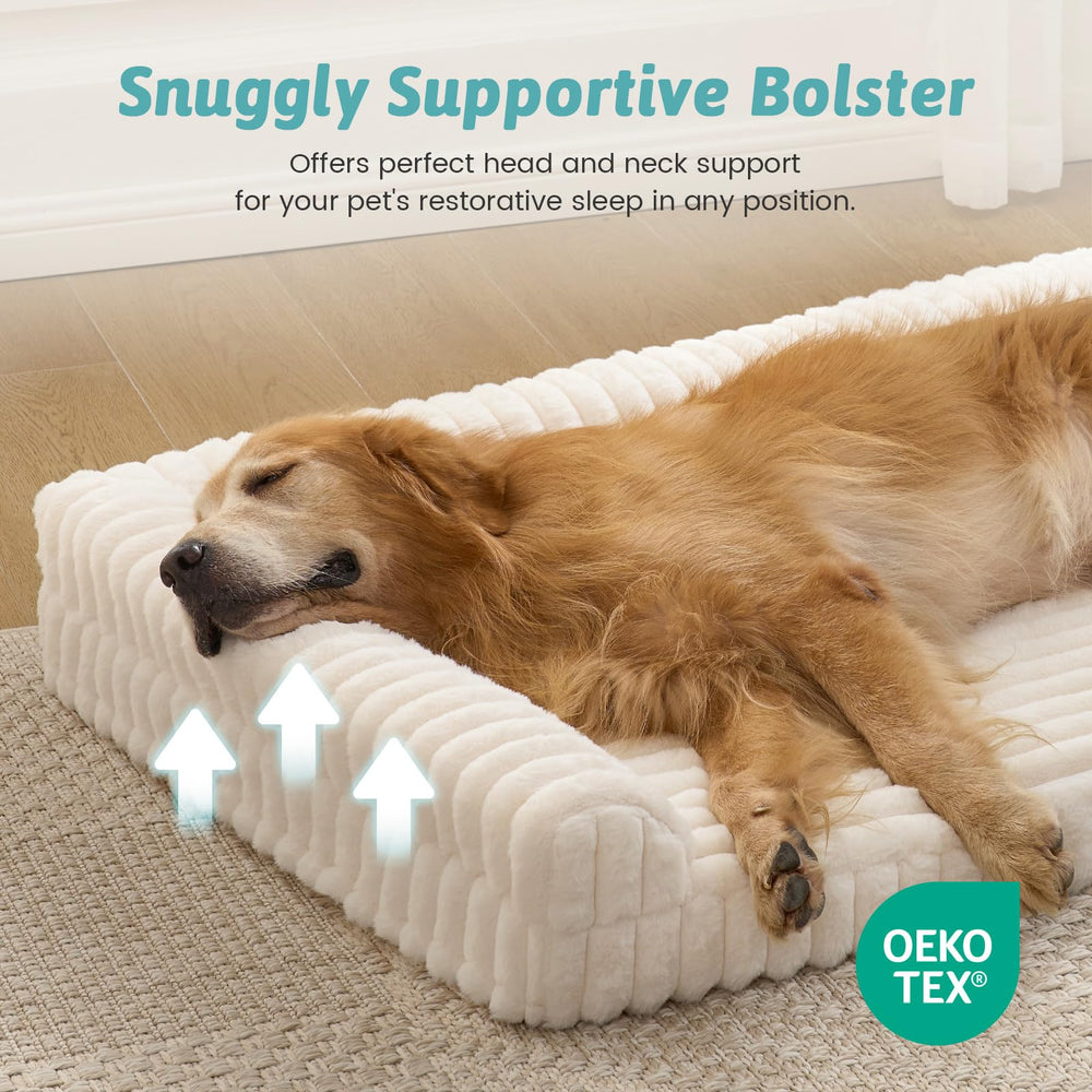 COZY KISS non-slip bottom keeps the bed steady on floors.